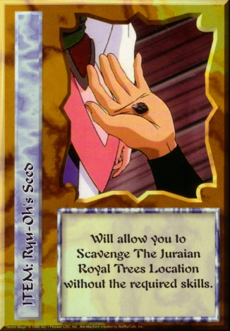 Scan of 'Ryu-Oh's Seed' Ani-Mayhem card